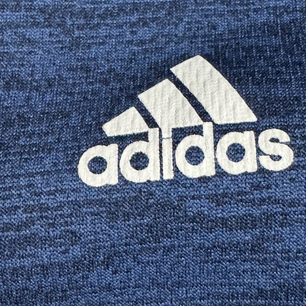 Adidas Navy Blue Performance Pullover - image 4